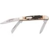 Schrade 807UH Uncle Henry Junior Folding Pocket Knife With Delrin Stag Handle