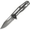 Schrade 1084283 Framelock Gray Titanium Coated Knife With Titanium Finish Stainless Handle