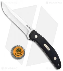 Old Timer 993 Fixed Blade Knife Black G-10 (3.8" Satin) 1100032 -Schrade Knife Shop Old Timer 993 Black G 10 Satin 1100032 BHQ 93622 jr bottlecap