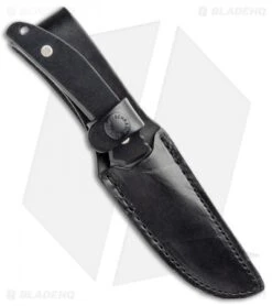 Old Timer 993 Fixed Blade Knife Black G-10 (3.8" Satin) 1100032 -Schrade Knife Shop Old Timer 993 Black G 10 Satin 1100032 BHQ 93622 jr sheath