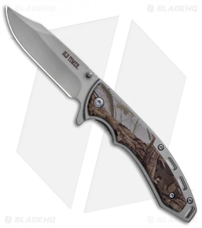 Schrade Old Timer Snowblind Camo Liner Lock Knife (3" Bead Blast) 1085930 3 Schrade Old Timer Snowblind Camo Liner Lock Knife (3" Bead Blast) 1085930