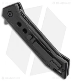 Schrade U.G. Liner Lock Knife Black G-10 (3.25" Gray Tanto) 1100044 -Schrade Knife Shop SCH U.G. Liner Lock Knife BlackG10 Gray Tanto BHQ 93630 kp side