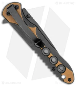 Schrade Knife Shop -Schrade Knife Shop Schrade 3.5in Ug folder Tan Black BHQ 113761 jr side