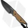 Schrade 4" Fixed Blade Knife Tan (4" Black) -Schrade Knife Shop Schrade 4in Fixed Blade Tan Black BHQ 114592 jr