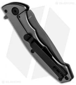 Schrade Frame Lock Flipper Knife Carbon Fiber/G-10 (2.75" Gray) 1084281 -Schrade Knife Shop Schrade FL CF G 10 Gray 1084281 BHQ 82511 jr side