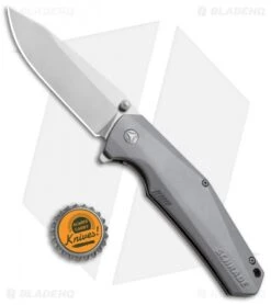 Schrade SCH306 Liner Lock Folding Knife (3.5" Satin) -Schrade Knife Shop Schrade LL SCH306CP BHQ 67506 jr bottlecap 2