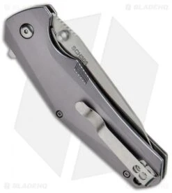 Schrade SCH306 Liner Lock Folding Knife (3.5" Satin) -Schrade Knife Shop Schrade LL SCH306CP BHQ 67506 jr side 2