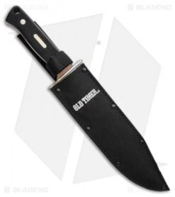 Schrade Old Timer Bowie Fixed Blade Knife Black/Tan (10" Satin) -Schrade Knife Shop Schrade Old Timer Bowie 1130045 BHQ 116098 LS Sheath