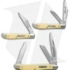 Schrade Old Timer Limited Edition Pocket Knife Gift Set Yellow (Set Of 3) -Schrade Knife Shop Schrade Old Timer Lim Gift Set Yellow SCPROM 16 20CP BHQ 50615 jr