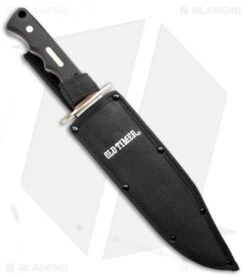 Schrade Old Timer OT Bowie Knife & Folder Black Polymer (10" Satin) 1158653 -Schrade Knife Shop Schrade Old Timer OT Bowie Folder 1158653 BHQ 122407 jr fixed sheath