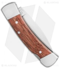 Schrade Old Timer 3-Piece Rosewood Handle Folder Knife Set 1135033 -Schrade Knife Shop Schrade Ot 3Pc Wood Handler Folder Com BHQ 117105 LS Side