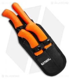 Schrade Old Timer Blaze 3-Piece Hunting Knife Set + Sharpening Rod -Schrade Knife Shop Schrade Ot Blaze 3 Pc Tpe 1130052 BHQ 114790 LS Guthook Fillet Sheath