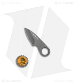 Schrade Pocket Fixed Blade Neck Knife W/ Money Clip (2" Gray) SCHCC1CP -Schrade Knife Shop Schrade Pocket Fixed Neck Knife Money Clip Gray SCHCC1CP BHQ 67482 jr bottlecap