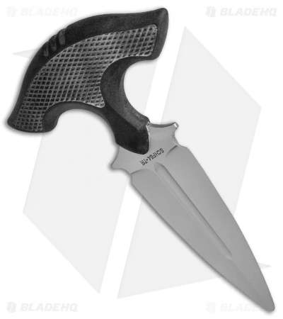 Schrade Push Dagger Training Fixed Blade Knife (3.125" Gray) SCHF54-TR 4 Schrade Push Dagger Training Fixed Blade Knife (3.125" Gray) SCHF54-TR - Image 2