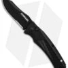Schrade SC90 Automatic Knife Black Aluminum (3.25" Black Serr) SC90BS -Schrade Knife Shop Schrade SC90 Black Aluminum Black Serr BHQ 34170 er