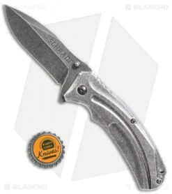 Schrade Stonewash Liner Lock Knife (3.5" Black SW) SCH504 -Schrade Knife Shop Schrade SW LL Black SW SCH504 BHQ 61957 jr bottlecap