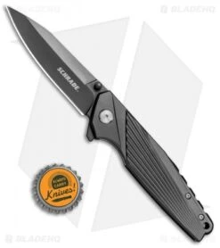 Schrade Ray Liner Lock Knife Gray Stainless Steel (3.3" Gray) 1084279 -Schrade Knife Shop Schrade Sch700 Ray Ug Ti 1084279 BHQ 81277 jr bottlecap