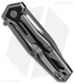 Schrade Cage Skeletonized Frame Lock Knife Gray (2.75" Gray)1084283 -Schrade Knife Shop Schrade Sch702 Cage W G 10 Ug Ti 1084283 BHQ 81870 jr side