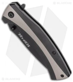 Schrade Axe/Folder Pocket Knife Stainless Steel Combo 1132984 -Schrade Knife Shop Schrade Schrade Axe and Folder Combo 1132984 BHQ 116100 LS Spine