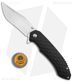 Schrade Scramble Liner Lock Knife Black Aluminum (3.5" Satin) -Schrade Knife Shop Schrade Scramble LLK Black Aluminum 3in Satin BHQ 140097 td size
