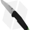 Schrade Tanto Liner Lock Knife Black Rubber (3" Bead Blast) 1084293