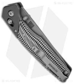 Schrade Truix Pivot Lock Knife Gray G-10 (3.1" Bead Blast) -Schrade Knife Shop Schrade Truix Pivot Lock Knife Gray G10 3n BB BHQ 140058 td side