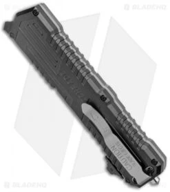 Schrade Viper OTF Assisted Opening Knife (3.5" Black) SCHOTF3B -Schrade Knife Shop Schrade Viper OTF Assisted Opening Knife Black SCHOTF3B BHQ 11577 jr side