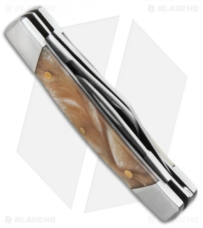 Imperial Small Stockman Knife 2.75" Pink Swirl Acrylic IMP18PS 4 Imperial Small Stockman Knife 2.75" Pink Swirl Acrylic IMP18PS - Image 2