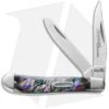 Schrade Imperial Small Trapper Knife 2.75" Abalone Swirl IMP19PRT -Schrade Knife Shop Schrade imperial imp19prt