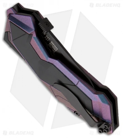 Schrade SCHA3CBS Chameleon Tanto MAGIC Spring Assisted Knife (2.9" Black Serr) 4 Schrade SCHA3CBS Chameleon Tanto MAGIC Spring Assisted Knife (2.9" Black Serr) - Image 2