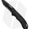 Schrade Tactical Tanto Liner Lock Knife (3.1" Black Serr) SCH201TS