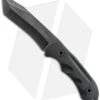 Schrade SCHF12 Knife Modified Tanto Fixed Blade (4.9" Black Plain) -Schrade Knife Shop schrade fixed schf12