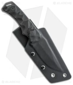 Schrade SCHF14 Modified Drop Point Fixed Blade Knife (3.4" Black SW) -Schrade Knife Shop schrade fixed schf14 sheath