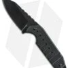 Schrade SCHF16 Neck Knife Reverse Tanto Fixed Blade (3.1" Black Plain)