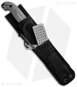 Schrade Frontier SCHF52M Fixed Blade Knife Black/Gray Micarta (7" Black) -Schrade Knife Shop schrade fixed schf52m cm sheath