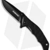 Schrade Folding Knife Frame Lock Black Textured (3.25" Black) SCH310 -Schrade Knife Shop schrade folder sch310 cm