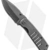 Schrade Drop Point Frame Lock Knife (3.7" Gray Serr) SCH304S -Schrade Knife Shop schrade frame serr sch304s