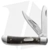 Schrade Imperial Trapper Knife 3.5" Black Swirl Acrylic IMP17T -Schrade Knife Shop schrade imperial imp17t