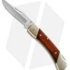 Schrade Brown Bear Lock Back Knife Wood (3" Satin) LB3 -Schrade Knife Shop schrade lb3