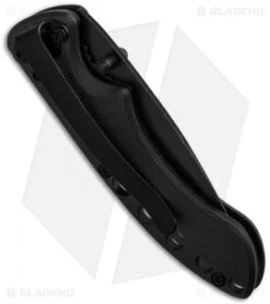 Schrade Liner Lock Knife Black (2.5" Black) SCH107ALBK -Schrade Knife Shop schrade sch107albk side cm