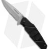 Schrade Spear Point Liner Lock Knife G10 (3.5" Bead Blast Serr) SCH108S