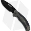 Schrade Drop Point Liner Lock Knife (3.625" Black) SCH205 -Schrade Knife Shop schrade sch205