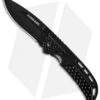 Schrade Liner Lock Knife Black (3" Black) SCH212 -Schrade Knife Shop schrade sch212 cm