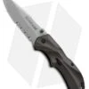 Schrade SCHA7SMBRS Small Spring Assisted Knife Brown (2.5" Bead Blast Serr) -Schrade Knife Shop schrade scha7smbrs 2
