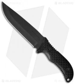 Schrade Extreme Survival Fixed Blade Knife (5.75" Black) SCHF38