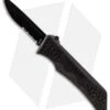 Schrade Drop Point OTF Spring Assisted Knife (3.5" Black Serr) SCHOTF7BS -Schrade Knife Shop schrade schotf7bs