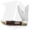 Schrade Uncle Henry Bowie Knife 5.25" Staglon 227UH -Schrade Knife Shop schrade uncle henry 227uh
