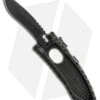 Schrade Large Drop Point Viper 2 Side Opening Knife (3.5" Black) SCHSA2DB -Schrade Knife Shop schrade viper large schsa2db